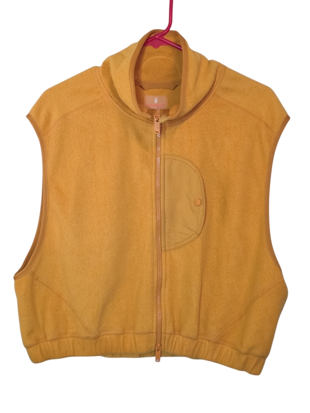 Women's Free People Movement Base Camp Vest in Golden yellow, size large‎